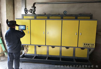 榆林山水水泥有限公司400KW電磁熱水鍋爐取暖項(xiàng)目